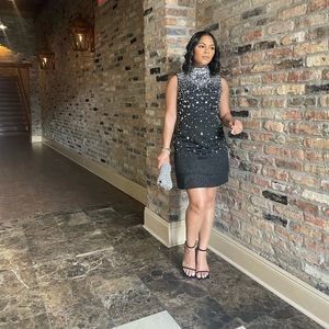 Mini embellished Dress